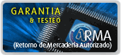 GARANTIA - RMA (Retorno de Mercadería Autorizado)